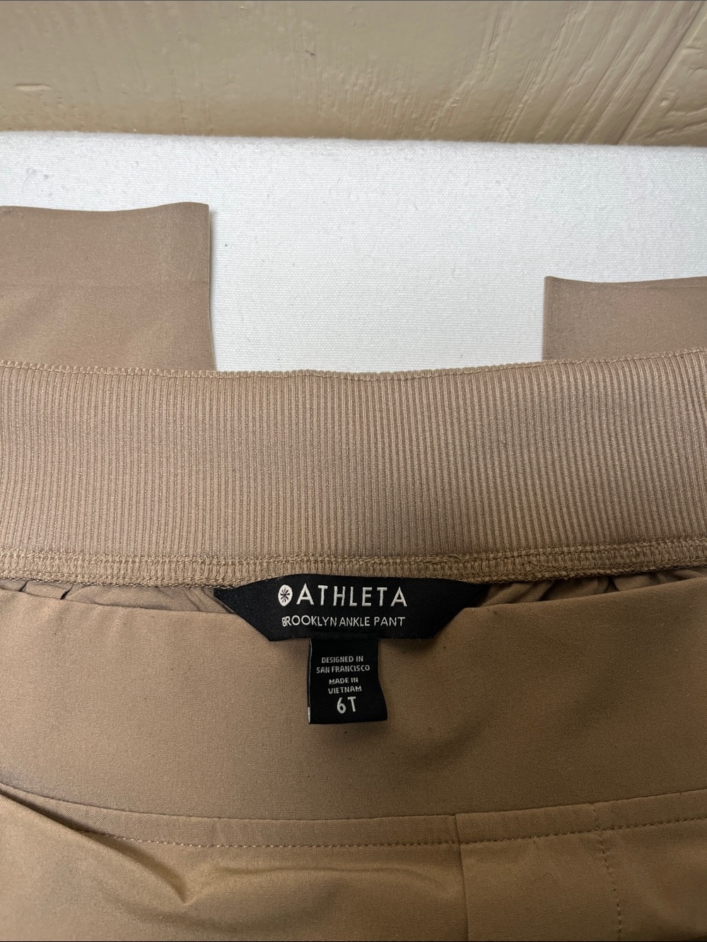Athleta Brooklyn Ankle Pants - Taupe Brown